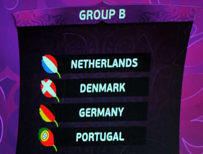 Euro2012 izloze: B grupā Nīderlande, Vācija, Portugāle un Dānija