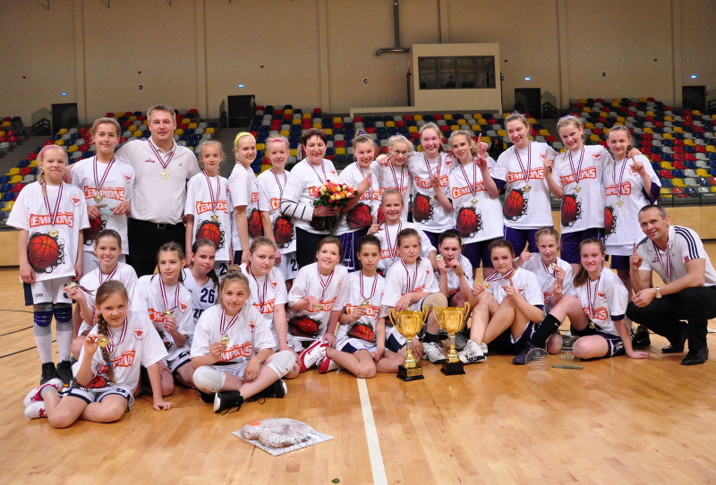 LJBL finālturnīri: meiteņu U15 un U12 finālos triumfē BS Rīga/Rīdzene