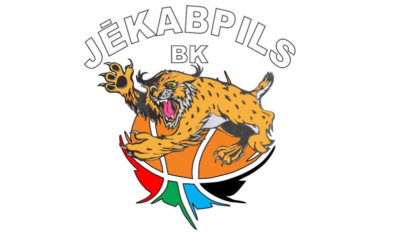 BK "Jēkabpils" logo attēlots lūsis Lusillo