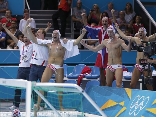 Vīriešu ūdenspolo turnīrā pirmo reizi uzvar Horvātija