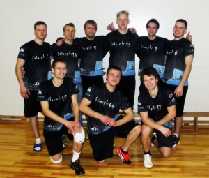 Frisbija čempionāta telpās regulārajā sezonā vīriešiem triumfē "Salaspils WT"