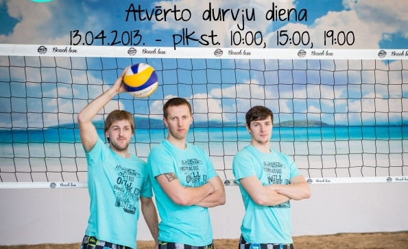 13. aprīlī "Beach Box" skolas atvērto durvju diena