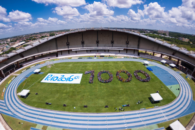 Sprādziens ievada 1000 dienas līdz Riodežaneiro olimpiskajām spēlēm