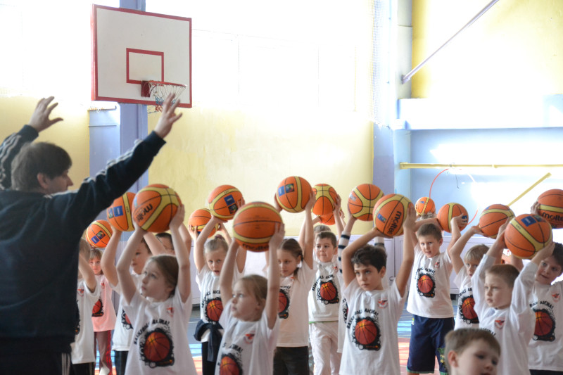 Akcija "Basketbols aicina" Mārupes sporta centrā