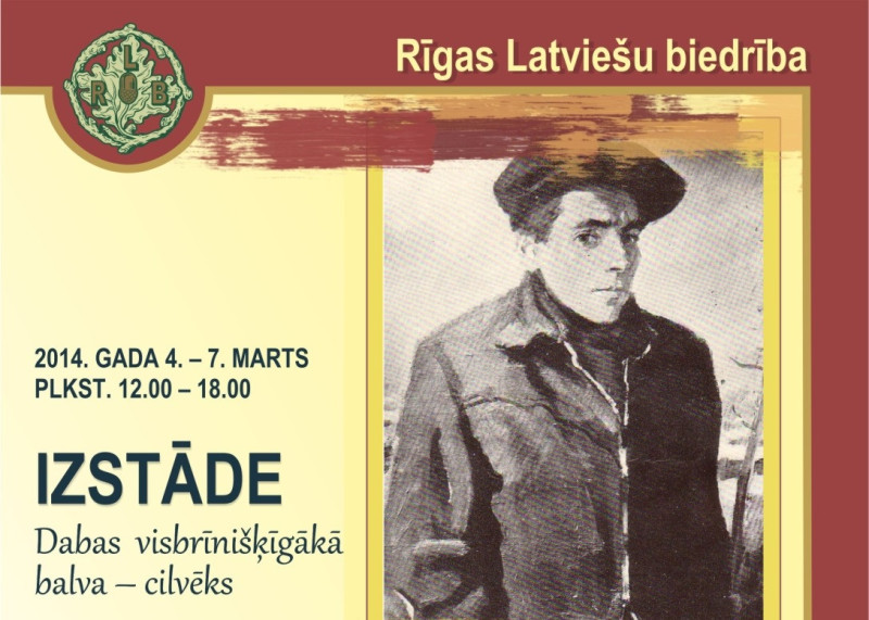 Izstāde “Dabas  visbrīnišķīgākā balva – cilvēks” Leo Koklem – 90