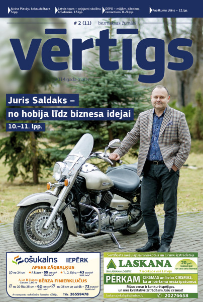 No hobija līdz biznesam. Juris Saldaks