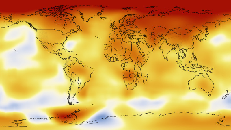 2014. gads bija siltākais kopš 1880. gada