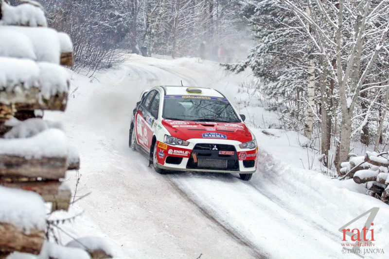 No latviešiem "Rally Liepāja" kvalifikācijā visaugstāk Svilis