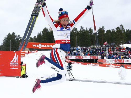 Juhaugai 30km slēpojumā trešais zelts Falunā, Muižniece 46. vietā