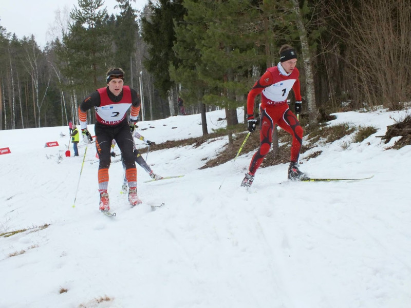 Latvijas Olimpiādes slēpošanas sprintā uzvaras Muižniekiem