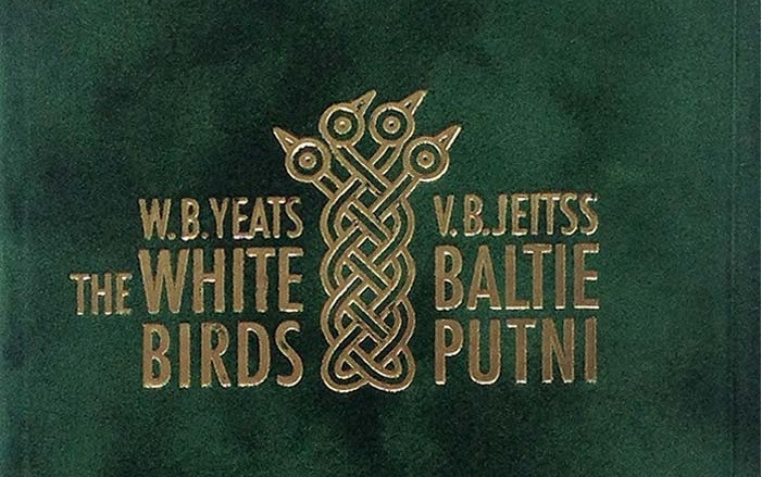 Izdevniecība “Neputns” izdod V. B. Jeitsa bilingvālo dzejas izlasi “Baltie putni / The White Birds”