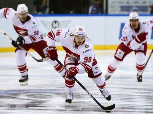 KHL nedēļas labākie - Svedbergs, Ļekomcevs, Šmeļovs