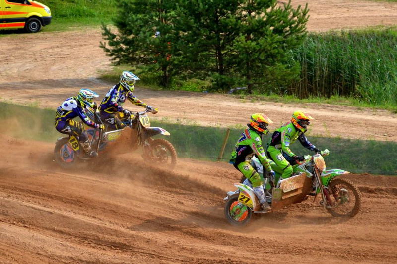 Stelpes blakusvāģu motokrosa trasē pirms PČ posma veikti būtiski uzlabojumi