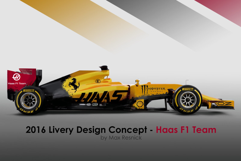 "Haas" F1 komandas debijas sezonai izvēlas dzeltenu krāsojumu