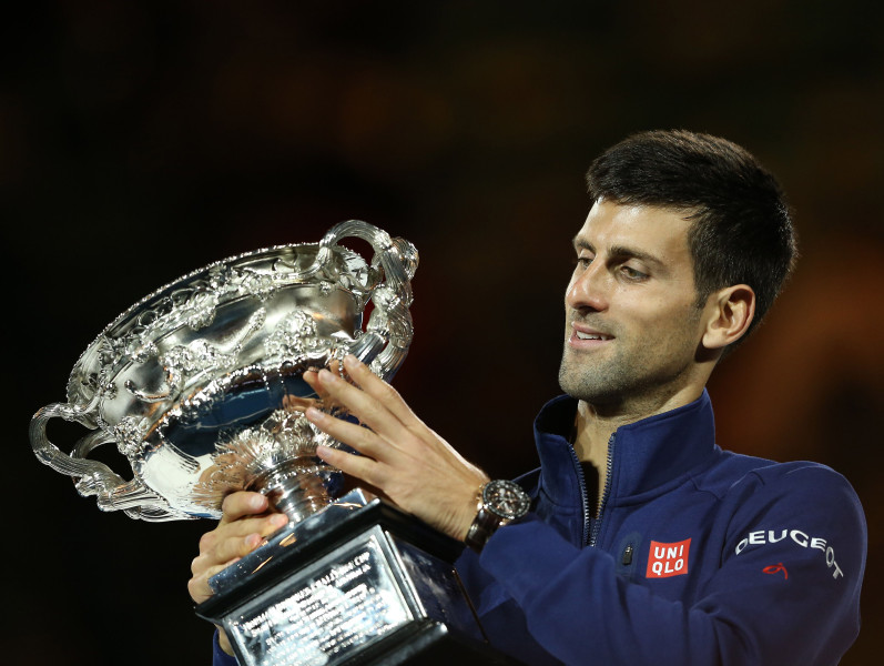 Džokovičs sesto reizi triumfē "Australian Open"
