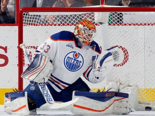 NHL pastarītes "Oilers" vārtsargs Tālbots atzīts par nedēļas pirmo zvaigzni