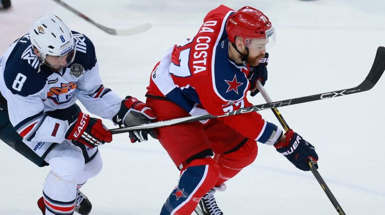 Da Kosta iemet no centra un papildlaikā, CSKA atgūst vadību KHL finālā