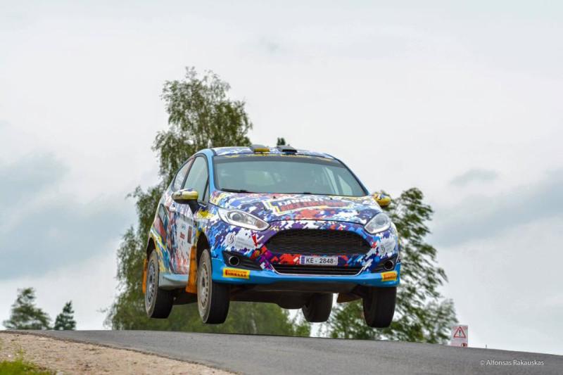 Belokoņs Lietuvas rallijā izcīna uzvaru LRC3 klasē