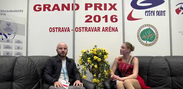 Ņikitinai septītā vieta junioru "Grand Prix" posmā (+video)