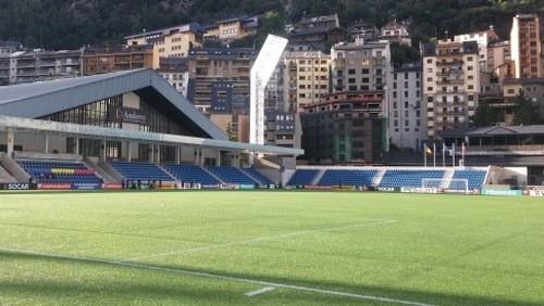 Andoras nacionālais stadions – mazākā izlašu mājvieta Eiropā