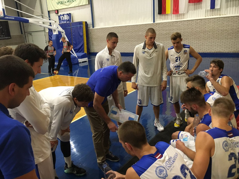 LU basketbolisti Kandavā uzvar Kazahstānas valstsvienību