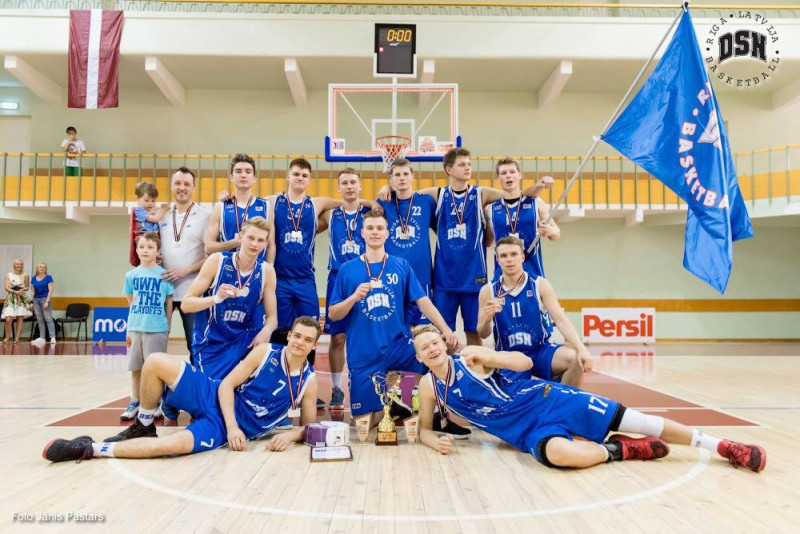 Salmiņam 40 punkti, sporta skolu derbijā uzvara "DSN/Sporta Bodei"