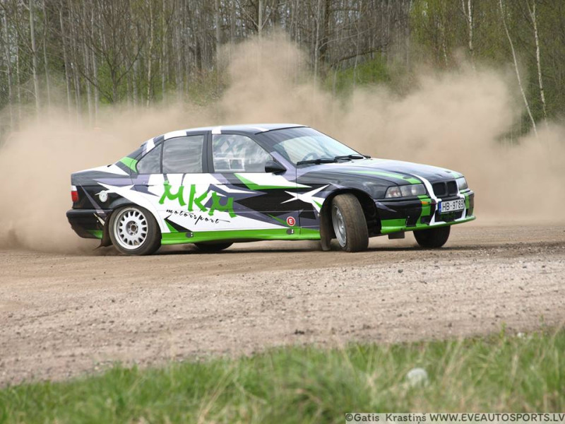 ''Musa Raceland'' trasē aizvadīts Latvijas autosprinta kausa sezonas piektais posms
