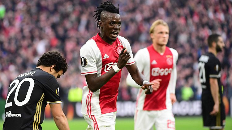 "Ajax" izcilā pirmajā EL pusfināla spēlē sarauj gabalos "Lyon"