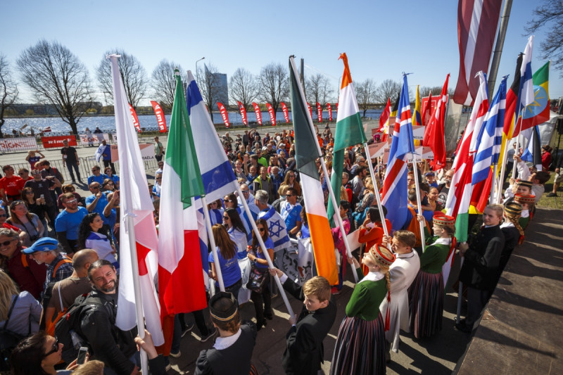 Lattelecom Rīgas maratonā 32415 skrējēji no 70 valstīm