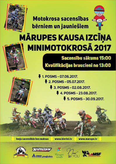 Mārupes motokrosā trešdien startēs arī Eiropas čempions