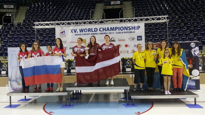 Pēc pirmās dienas Pasaules čempionātā Latvijai viens zelts