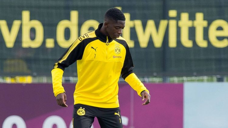 "Barcelona" transfēra baumu apvītais Dembelē neierodas uz "Borussia" treniņu