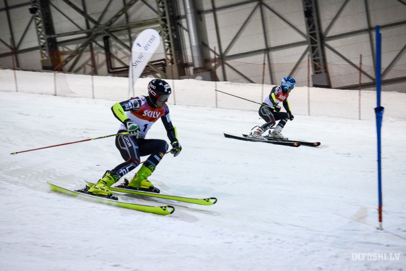 Baltijas kausa paralēlajā slalomā uzvar Evelīna Gasūna un Kristaps Zvejnieks