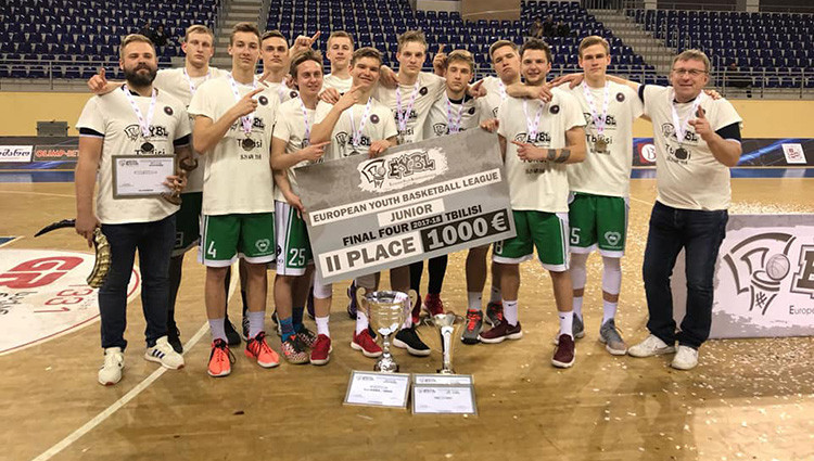 Kontraversālā spēles izskaņā Valmieras basketbolisti zaudē EYBL zeltu