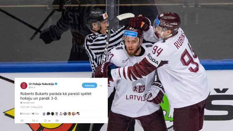 PČ "Twitter" čalas: par uzpirktajiem tiesnešiem, blāvo hokeju un korejiešiem