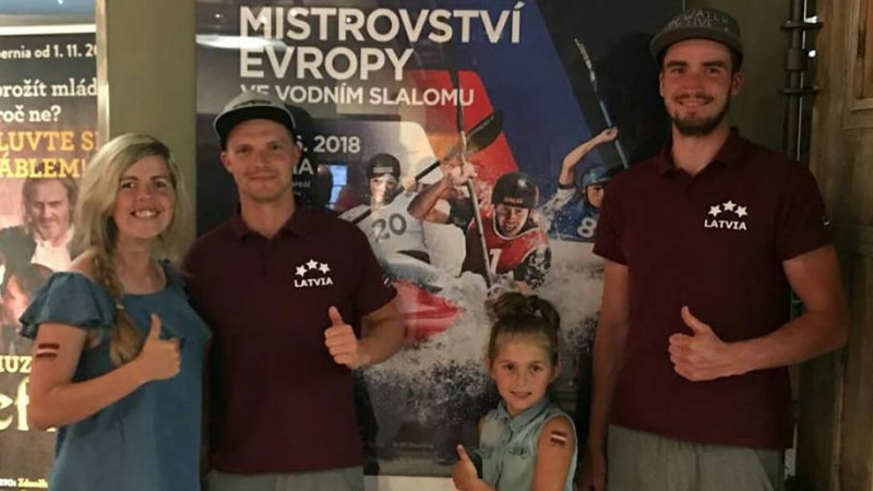 Airēšanas slaloma sportists Celmiņš noslēdz četrdesmitmieku Eiropas čempionātā