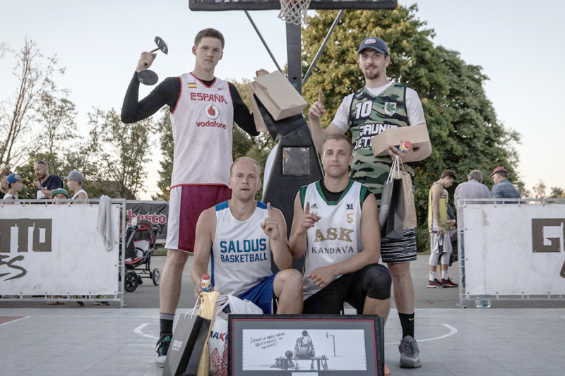 “Kurzemes strogonova” 3x3 basketbolisti no Kuldīgas dosies uz Grīziņkalnu