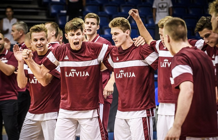 Biļetes uz Eiropas U18 ceturtdaļfinālu Latvija – Lielbritānija pārdošanā no 2. augusta