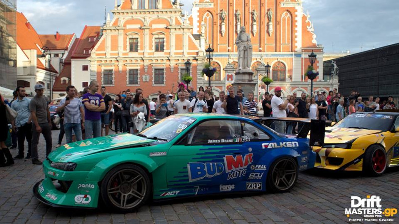 2017.gada ''Formula Drift'' čempions Džeimss Dīns: ''Rīgas trase ir labākā Eiropā''