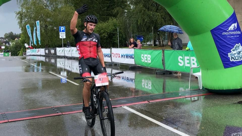 Šonedēļ EČ startējušais Pētersons ļoti pārliecinoši uzvar SEB MTB Talsu posmā