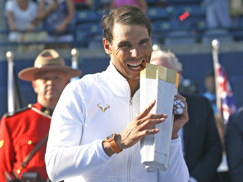 Nadals Kanādā izcīna 80. ATP titulu, Sinsinati nespēlēs
