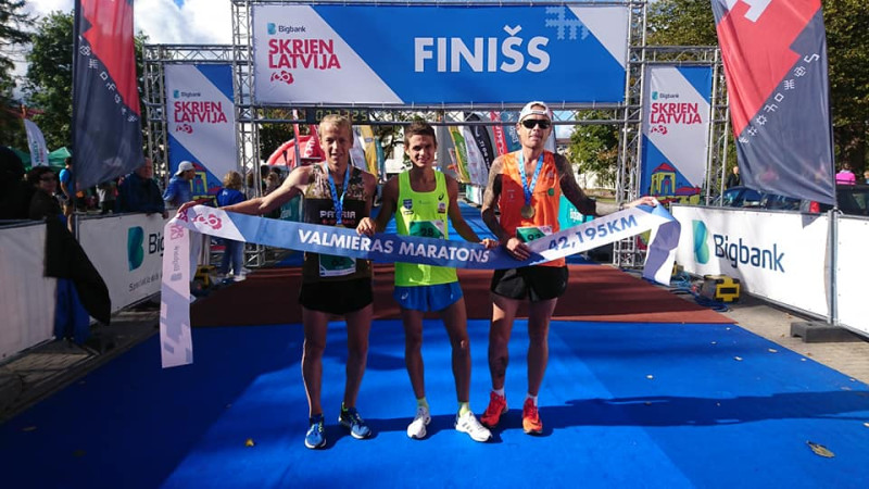 Serjogins un Sokunova uzvar Valmieras maratonā