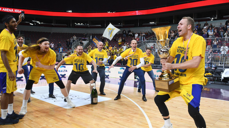 Latvijas basketbola klasika: VEF uzņems "Ventspili"
