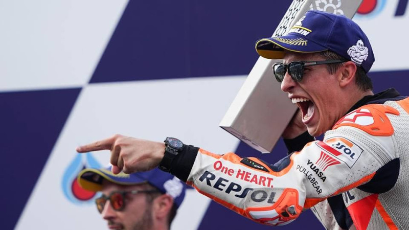 Markess piekto reizi karjerā kļūst par "MotoGP" čempionu