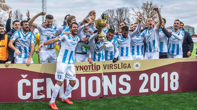 "Riga" kļūst par Virslīgas čempioni