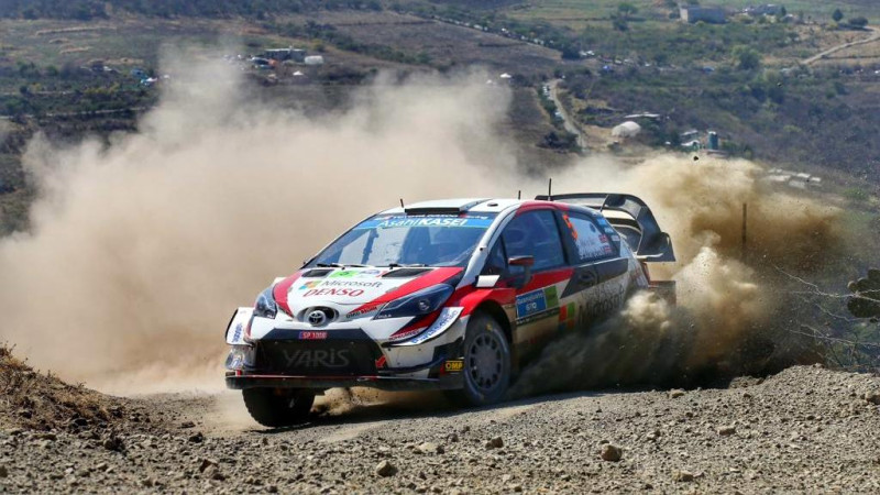 Meksikas WRC rallija treniņos ātrākais Mīke, igaunim Tanakam neveiksme