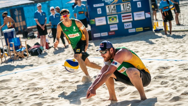 Brazīlijas pludmales volejbola pāris Alisons/Andrē nolēmis pārtraukt sadarbību