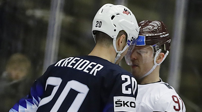 "Rangers" otrais rezultatīvākais hokejists Kraiders spēlēs arī šā gada pasaules čempionātā
