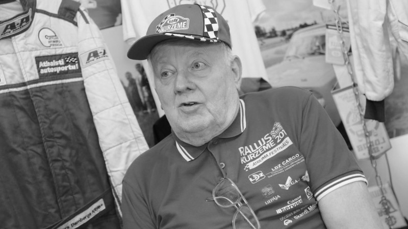 83 gadu vecumā miris Latvijas autosporta leģenda Mārtiņš Sesks