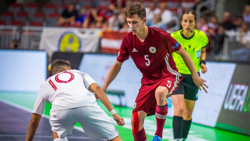 Latvijas vīriešu telpu futbola izlase zaudē Marokai arī atkārtotajā pārbaudes spēlē
